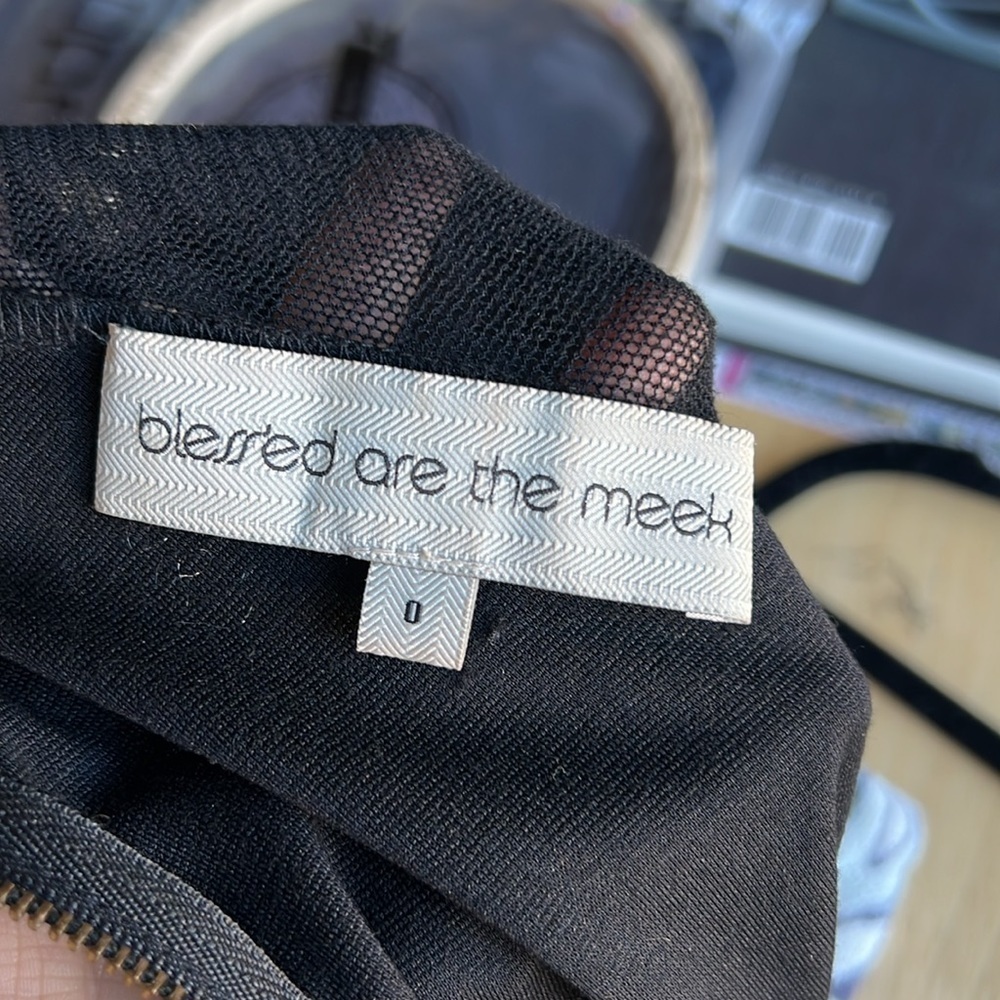 Bless’ed Are The Meek Mini Dress - Picture 7 of 7